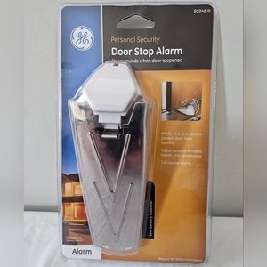 New GE Personal Security Door Stop Alarm